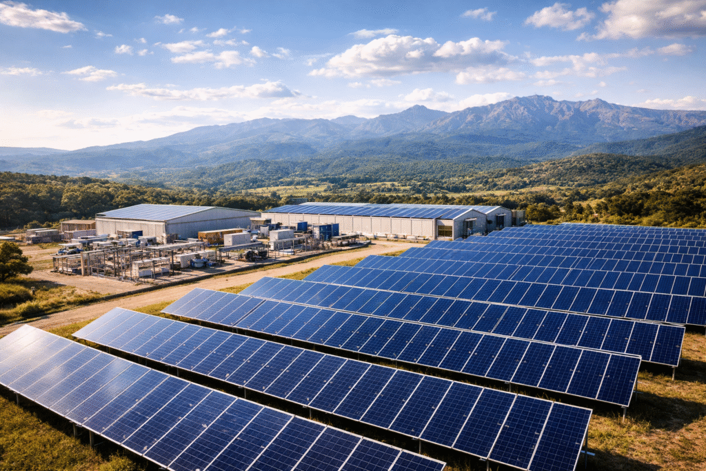 Equipos Solares Industriales en Villa Yacanto