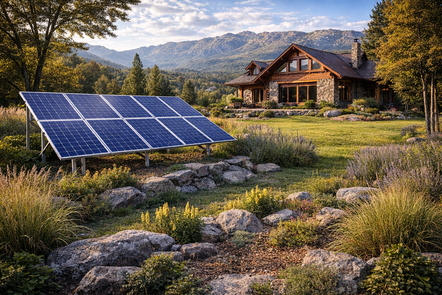 Instalación de Paneles Solares en Villa Yacanto