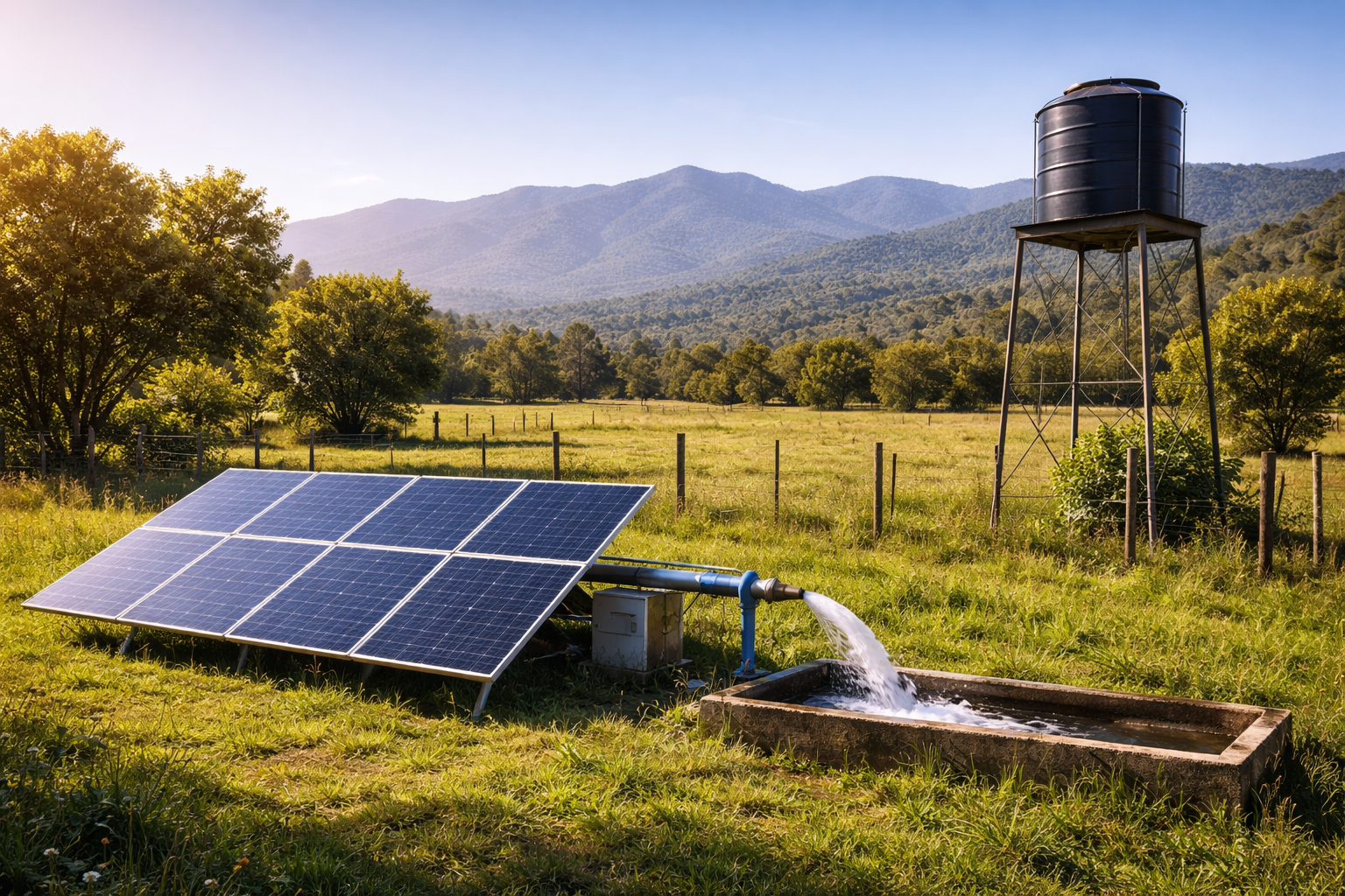 bombas de agua solares en Villa General Belgrano