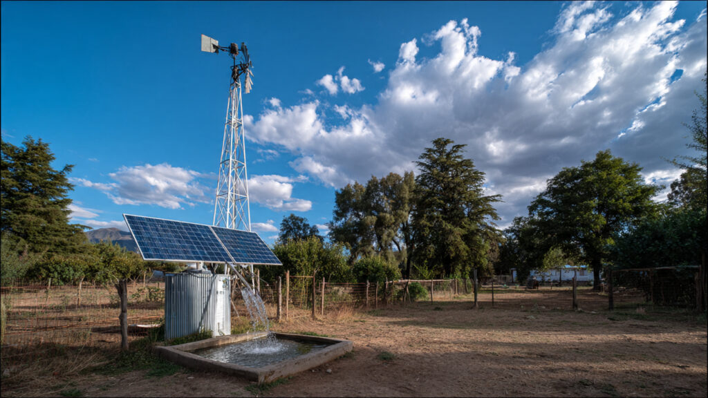 Riego Solar Automático en Santa Rosa de Calamuchita
